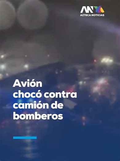 Tragedia en Nueva York tras el choque de un avión contra un camión de bomberos durante su aterrizaje en el Aeropuerto LaGuardia. El impacto ocurrido anoche dejó como saldo la muerte del piloto y el copiloto de la aeronave, además de 41 personas heridas. Las operaciones en la terminal aérea fueron suspendidas de inmediato y se espera que se reanuden hasta las dos de la tarde de hoy. Autoridades federales ya iniciaron las investigaciones para determinar por qué el vehículo de emergencia se encontr