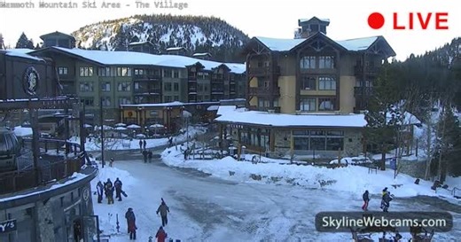 【LIVE】 Webcam Mammoth Mountain Ski Area - California | SkylineWebcam