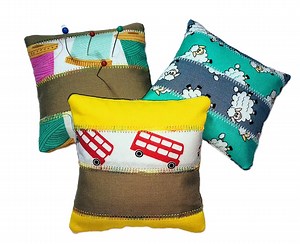 Handmade Pin Cushion, Small Square Patchwork Design Sewing Accessory - Etsy UK