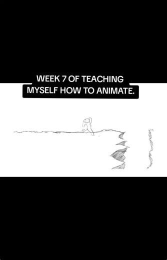 WEEK 7 OF TEACHING MYSELF HOW TO ANIMATE. For this week, I decided to animate a little bit of motion. I lacked consistency with the character's proportions so I'm gonna have to perfect my gesture drawings and proportions. #jt3art #selftaughtanimator #learninganimation #animate #animationexercise