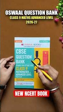 Oswaal Question Bank Class 9 Maths Advanced Level Review 2026-27 🔥 | Best Book for New NCERT?