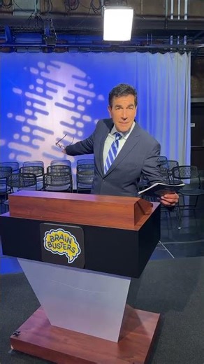 Host of Pennsylvania High School Game Show Gives a Set Tour