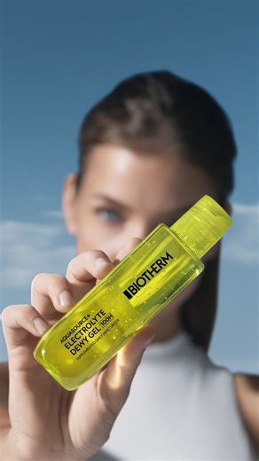 BIOTHERM on Instagram: "Step up your hydration game like never before! 💛 Meet Aquasource+ Electrolyte Dewy Gel, the world-first electrolyte supplement designed for your skin. So powerful, it refills fine lines in just 1hour and locks in deep hydration. Get ready for your best skin yet! #Biotherm #Aquasource #Electrolytedewygel"