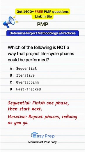 PMP Project Phases: The TRUTH About Fast-Tracking!