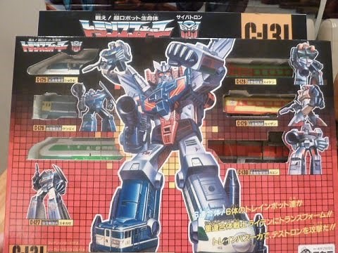 Transformers K.O. G1 RAIDEN ( JAPANESE TRAINBOTS ) Review