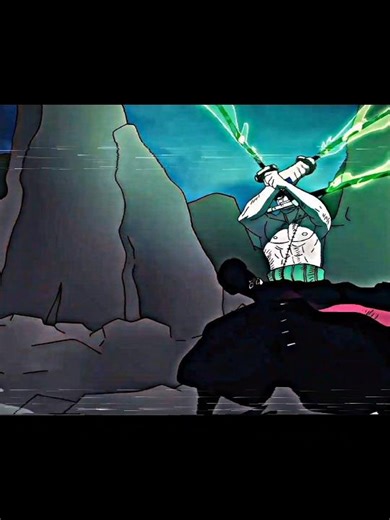 The king of the hell vs Pirate hunter Zoro .. Epic battle scene🥶