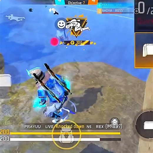 Day 1: M1887 tricks reveal 🗣️ #freefire #freefiretips