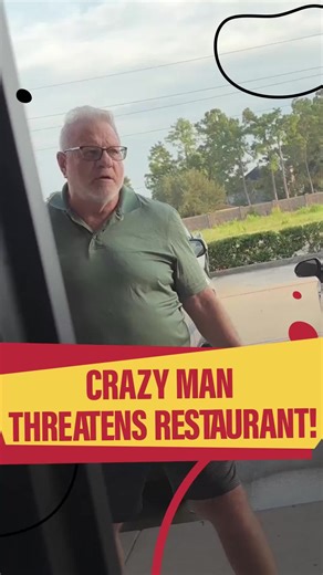Catch Up! | Man breaks down Texas restaurant's door, bursts in and threatens staff after falling out of his chair. | Instagram
