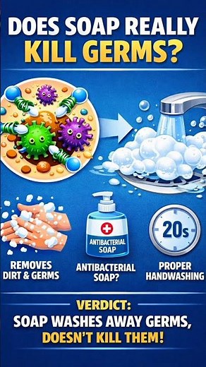 Does a Soap Really Kill the Germs? | See Description for More Info #killgerms #soap