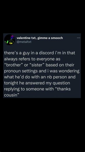discord gender neutral nickname moment | Subscribe for more #motivation 😊👍