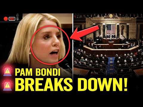 Pam Bondi Breaks Down as Judge ENDS Her Plan