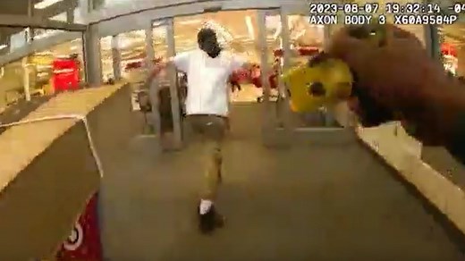 Target shoplifter caught in the act arrested after dramatic fight with Atlanta police