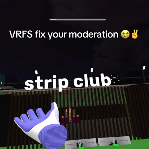 VRFS Developers: Addressing Moderation Issues