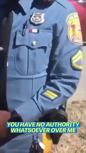 Citizen Educates Cops Like A Boss! #reels #cops #policeofficer #KnowYourRights #lawenforcement #privateproperty | We The People University