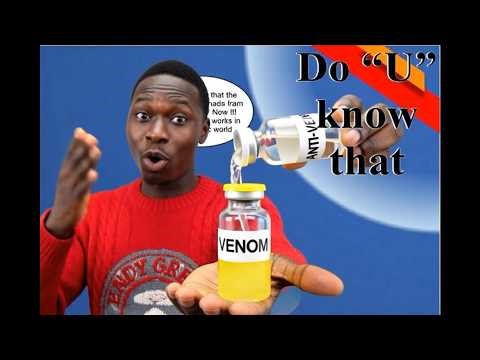 ANTI-VENOM (whats the science behind anti venom production)
