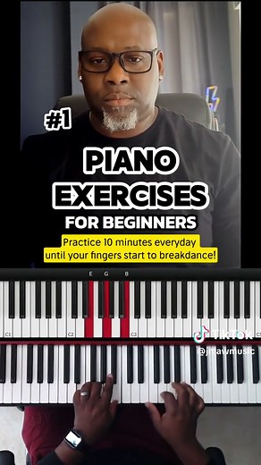 Part 1 - One of the TOP Piano Exercises for beginners | This will help boost your speed and improve hand independence.⚡ . . . . #pianoexercisesforbeginners #pianoexercises #easypianobeginner #pianotutorialshorts #pianotok #pianolessons #chordsforbeginners #pianoforbeginners #pianotutorial