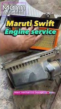 Swift engine service and diesel fuel filter replacement