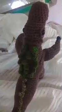 AMIGURUMI GODZILLA VERSIÓN YUSAVI