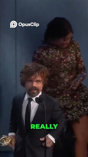 Peter Dinklage Wins Supporting Actor Emmy Emotional Speech!#got #peterdinklage