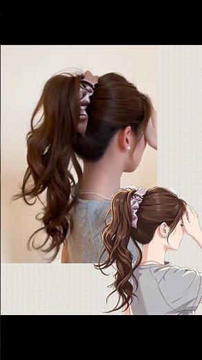 Get the Perfect Aesthetic Anime Ponytail in Seconds! 🎀