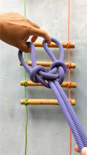 Spanish Bowline Knot. #diy