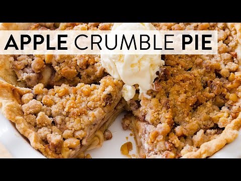 Apple Crumble Pie | Sally's Baking