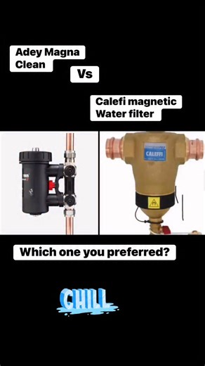 Jun HVAC on Instagram: "Both Adey MagnaClean and Caleffi are reputable brands in the heating system water filtration market. The Adey MagnaClean is a popular choice among professionals, known for its ease of installation, maintenance, and effectiveness in capturing magnetite and debris. It's available in various sizes to fit different pipe sizes, and some models come with a 10-year warranty. Caleffi, on the other hand, offers a range of products, including the Discal Dirt Mag and XF series, whic