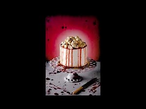 Halloween chocolate 'Memento Mori' cake by Madame Gâteaux