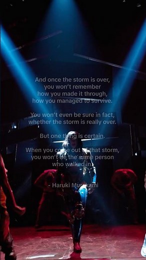 I know there’s gotta be rain if I want the rainbows.