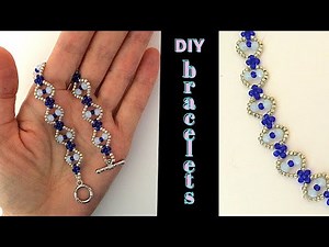 Beading. Beaded jewelry. How to DIY bracelets. 1 needle method/2 needles method. Easy beginner DIY