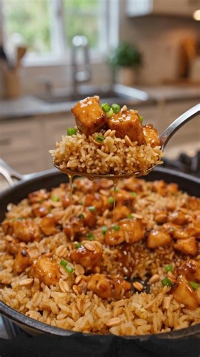 One-Pan Bold Honey BBQ Chicken Rice