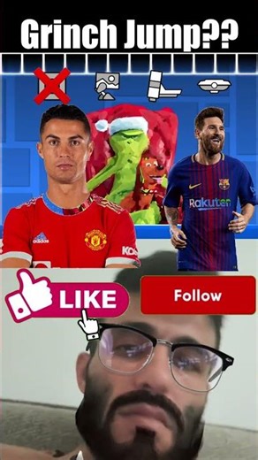 Impossible Grinch Jump Christmas Challenge #shorts