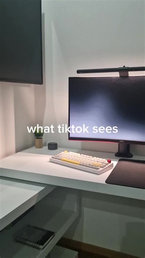 Nothing is perfect😅😭Maybe going to fix cable management... #setup #minimalsetup #gamingsetup #goviral #fyp