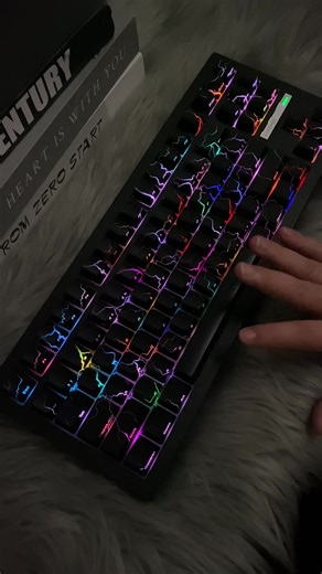 Do not shy away from the lightning; Let it teach you order at your fingertips.#Zornher#ZH980 #mechanicalkeyboard #freeshipping#fyp