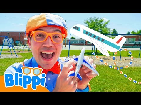Let's Play Airplane Games ✈️ Blippi's Best Plane Episodes! 🌥️🛫 Educational Videos for Kids