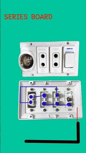 Series Board Connection Diagram | Series Wiring Explained | Electrical Shorts