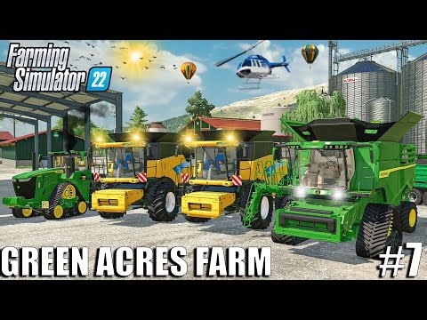 Harvesting NEW FIELDS & Selling 500.000L of COMPOST | GREEN ACRES | Farming Simulator 22 - Episode 7