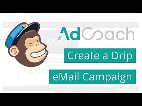 Setup a Drip Campaign in MailChimp