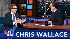 Journalist Chris Wallace joins Stephen for a two-part interview which begins with a frank discussion of what led Wallace to leave Fox News, and what he hopes to achieve with his new show, “Who’s Talking to Chris Wallace?,” which launches this week on the CNN streaming service. Stick around for more of Stephen’s conversation with Chris Wallace. | The Late Show with Stephen Colbert
