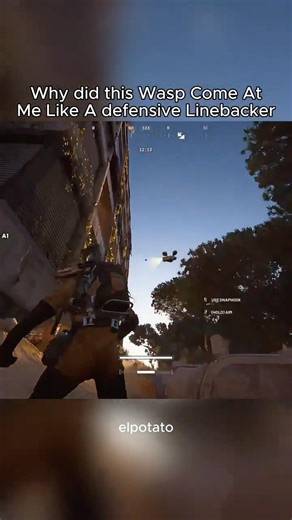 Wasp defensive linebacker!