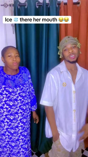 Funny Ice Cube Mouth Reaction