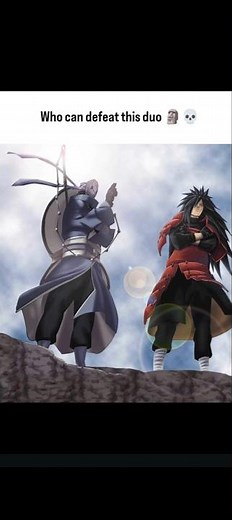 🔥Who can defeat this legendary duo?💀#Naruto#MadaraUchiha#ObitoUchiha #AnimeEdit#NarutoShorts#anime