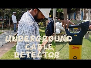 Underground Cable Locator | Leica DD100 Series Cable locator | Underground cable fault-detect