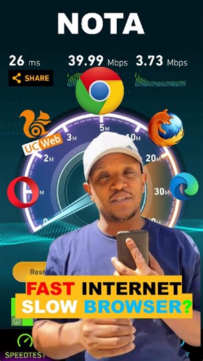 How can you speed up your browser instantly? Got fast internet but your browser still feels slow and broken? 😤 The problem isn’t your Wi-Fi it’s your browser. Here’s what most people get wrong 🧩 Too many extensions running in the background 📑 Way too many tabs open at once 🗂️ Old, unupdated apps slowing everything down Fix these 3 things and your browser will feel fast again without upgrading your internet. #BrowserTips #FastInternet #TechFix #SpeedUpBrowser #TechHacks #InternetProblems #Pro