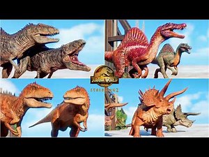 All 122 Dinosaurs, Reptiles and Sharks in Jurassic World Evolution 2