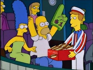 "What do you do, follow my husband around?" (S6, E22: "Round Springfield") | Nothing but Simpsons clips