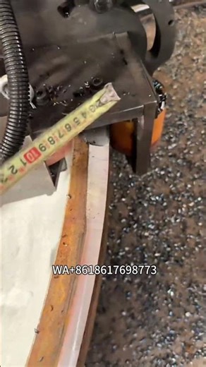 High-quality automatic steel plate beveling machine, I am the manufacturer of this steel