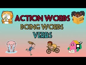 Action Word in English | Doing Word | Ing Word | Eating, Running, Jumping etc. I #actionwords