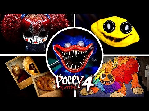 Poppy Playtime: Chapter 4 - ALL Secrets & Easter Eggs (Showcase)