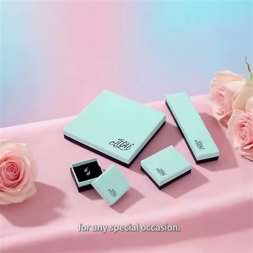 JTB028 Elegant Cufflink Box woman Custom Gift Case #Cufflinkbox #Cufflinkpackaging #boxforCufflink